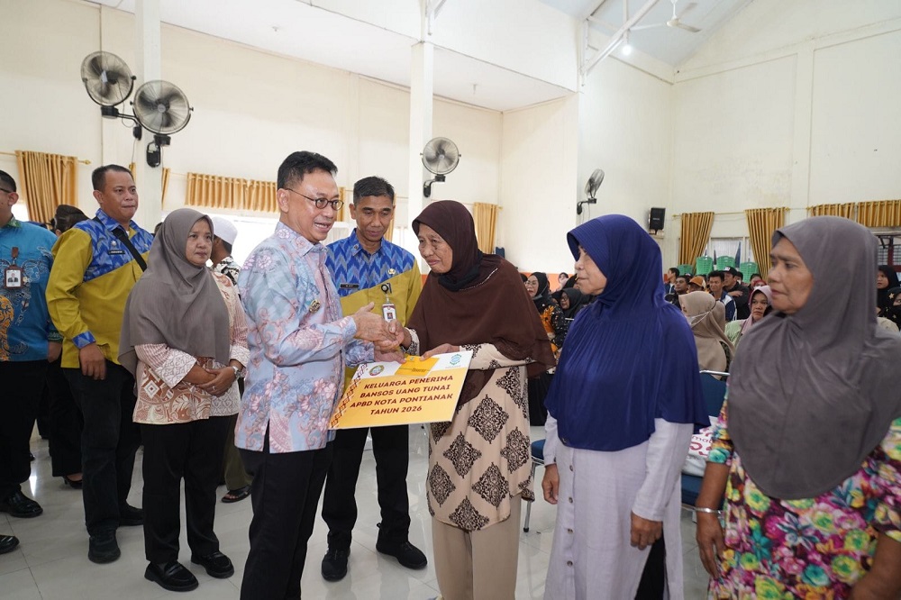 Di Tengah Efisiensi Anggaran, Pemkot Pontianak Tetap Salurkan Bantuan Rp600 Ribu untuk 273 Keluarga