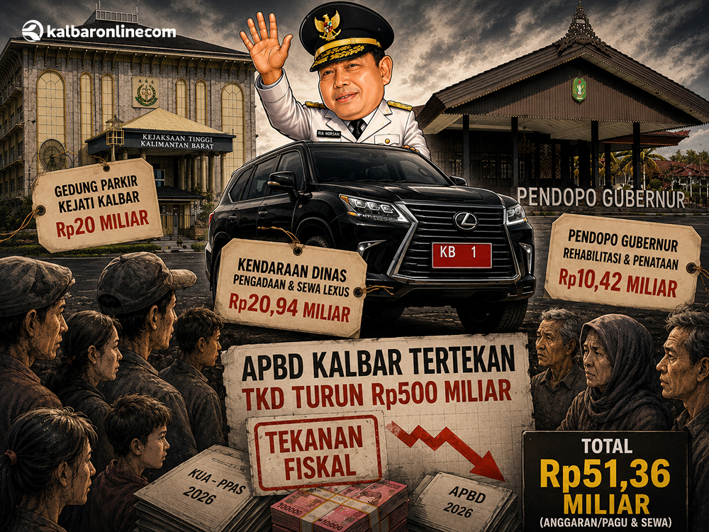 Ria Norsan dan Deretan Belanja Miliaran Saat APBD Kalbar Tertekan