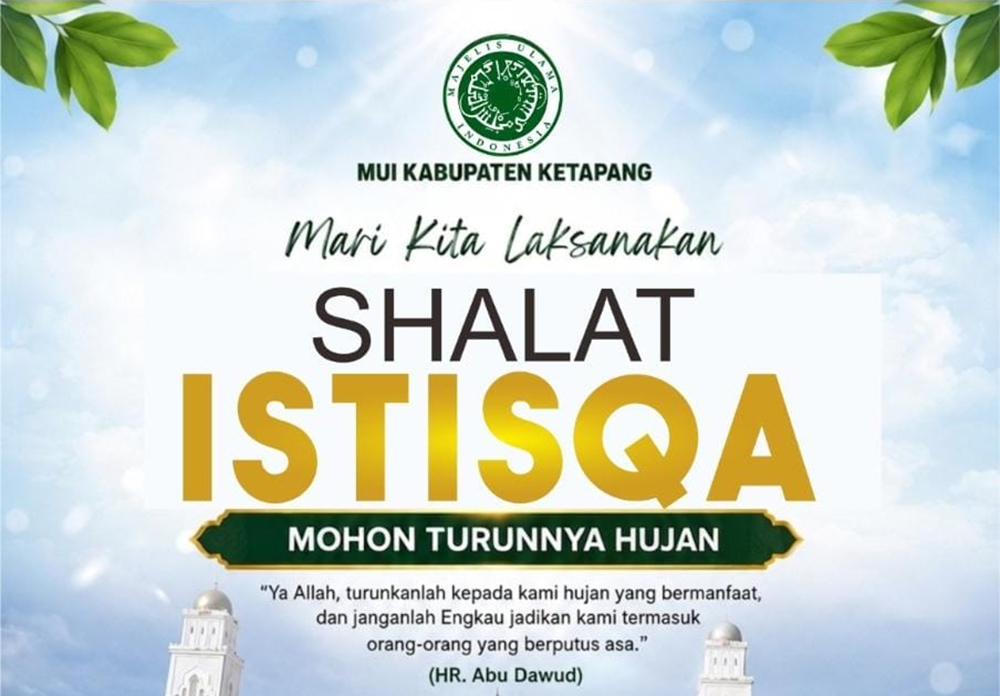 MUI Ketapang Jadwalkan Shalat Istisqa, Warga Diajak Berdoa Bersama