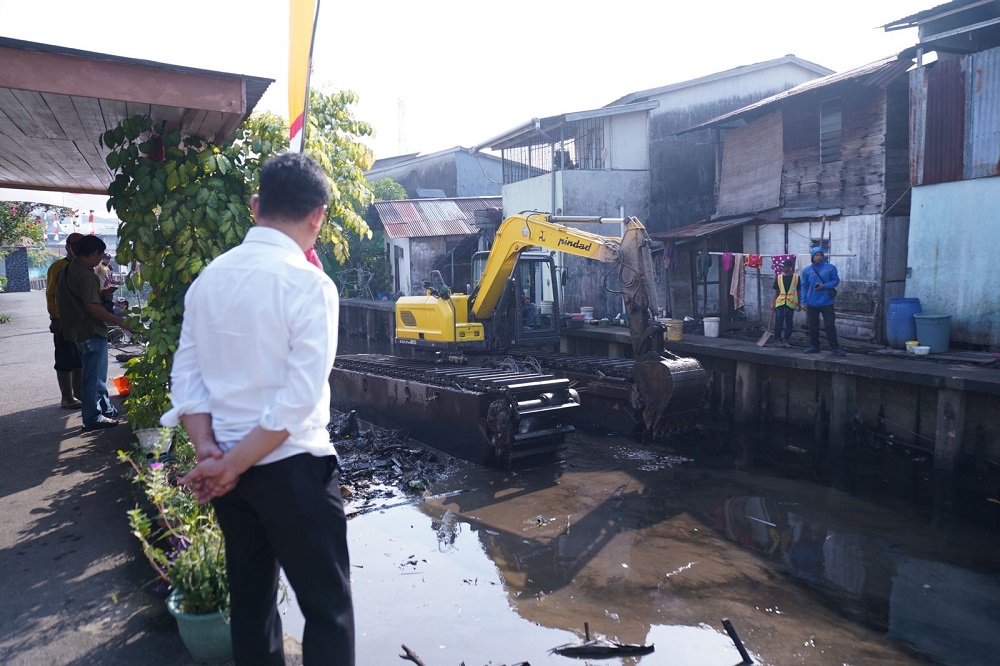 Pemkot Pontianak Tata Parit Tokaya, Jembatan Penghambat Aliran Air Akan Dibongkar