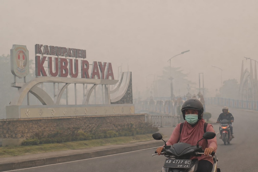 Kualitas Udara Kubu Raya Buruk