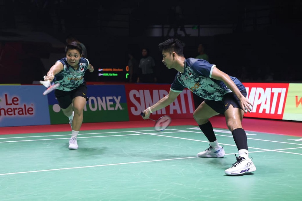 Kalahkan Sesama Pelatnas, Dejan/Apriyani Tembus Semifinal Polytron