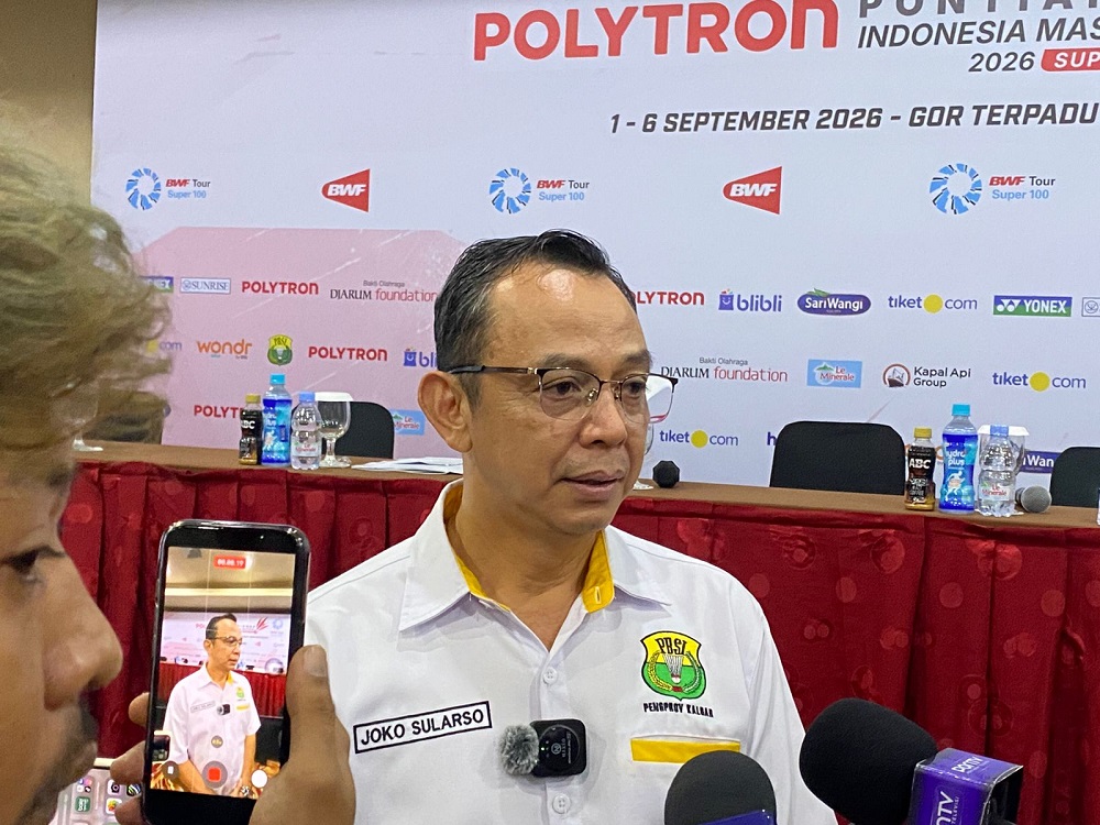 Pontianak Tuan Rumah Indonesia Masters Super 100, PBSI Kalbar Harap Motivasi Atlet Lokal