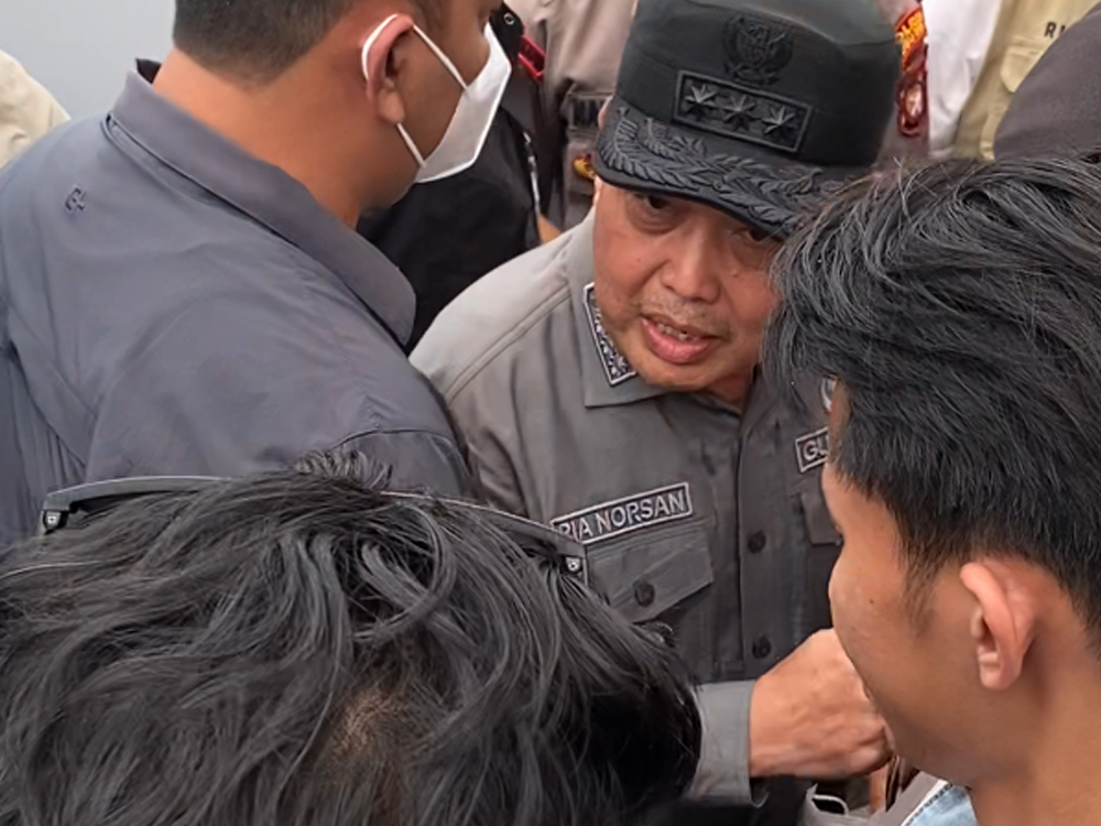 Kritik Pernyataan Gubernur Ria Norsan, Mahasiswa Bantah Tak Berkontribusi Tangani Karhutla