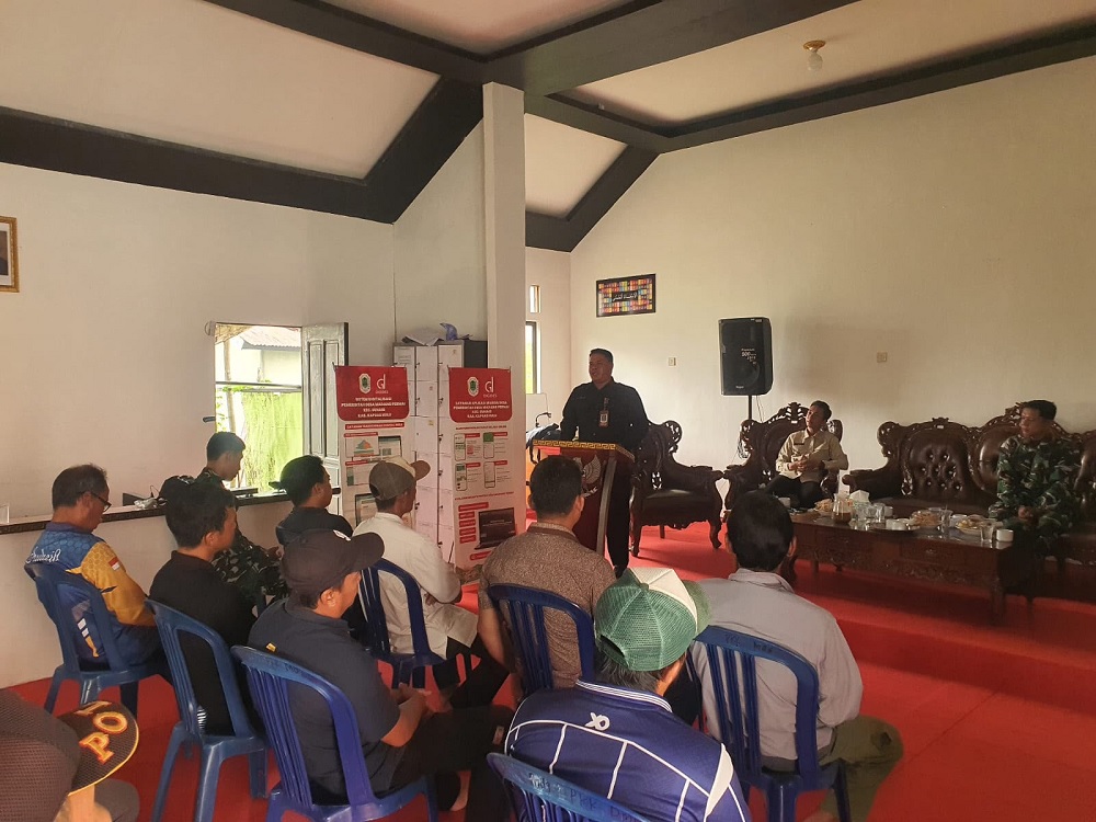 Cegah Karhutla Sebelum Api Berkobar, Tim Penyuluh Mabes TNI Edukasi Warga Madang Permai