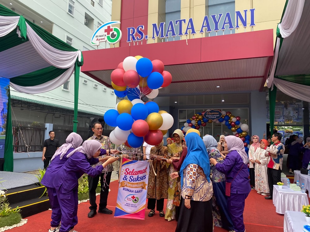 RS Mata Ayani Pontianak Resmi Beroperasi, Hadirkan Layanan Retina hingga Operasi Mata Juling