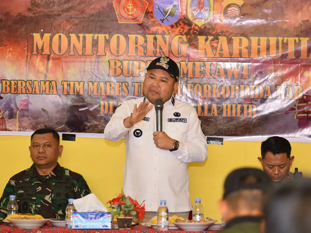 Karhutla Melawi Capai 1.683 Hektare, Bupati Dorong Kesiapsiagaan hingga Desa