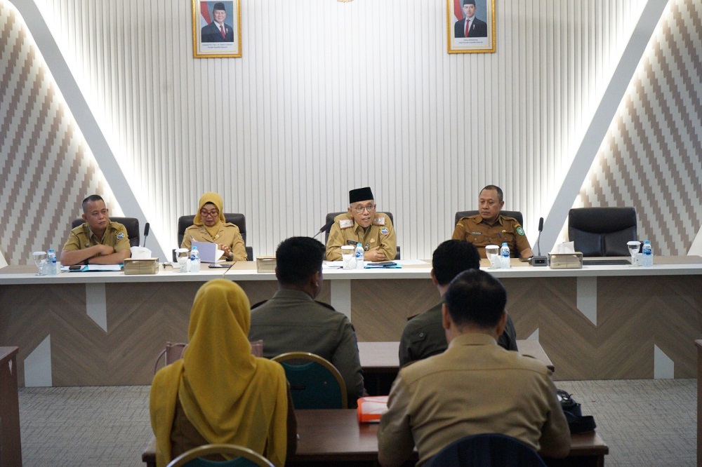 Sekda Pontianak Tegaskan Akurasi Data dan Keseriusan Perangkat Daerah Penuhi SPM