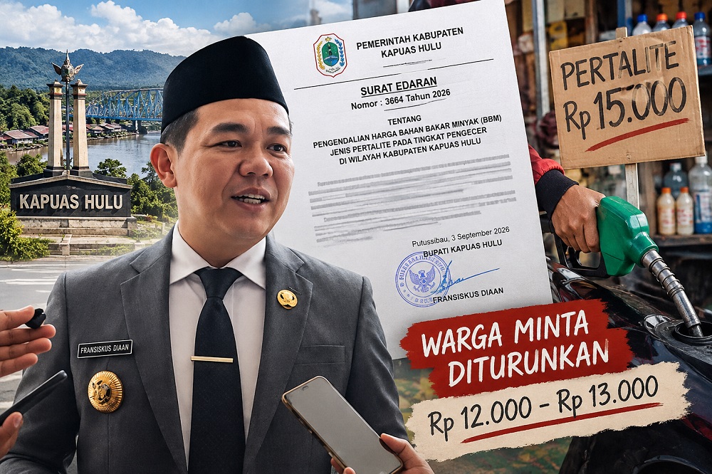 Harga Pertalite Pengecer Rp15 Ribu Dipersoalkan, Warga Kapuas Hulu Minta Diturunkan