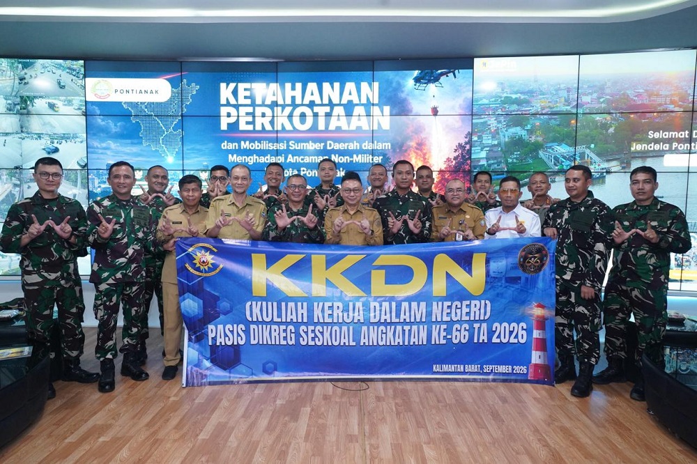 Seskoal Bahas Karhutla di Pontianak, Disebut Ancaman Nonmiliter Berdampak Multisektor
