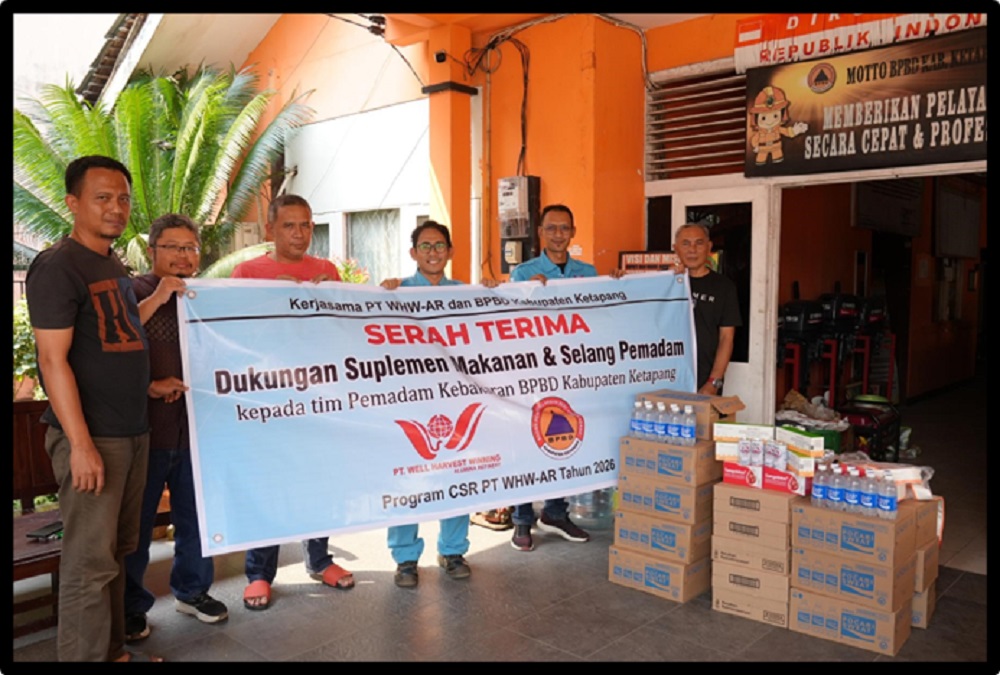 WHW Siagakan Tim 24 Jam Tangani Karhutla di Kendawangan, Salurkan Bantuan CSR