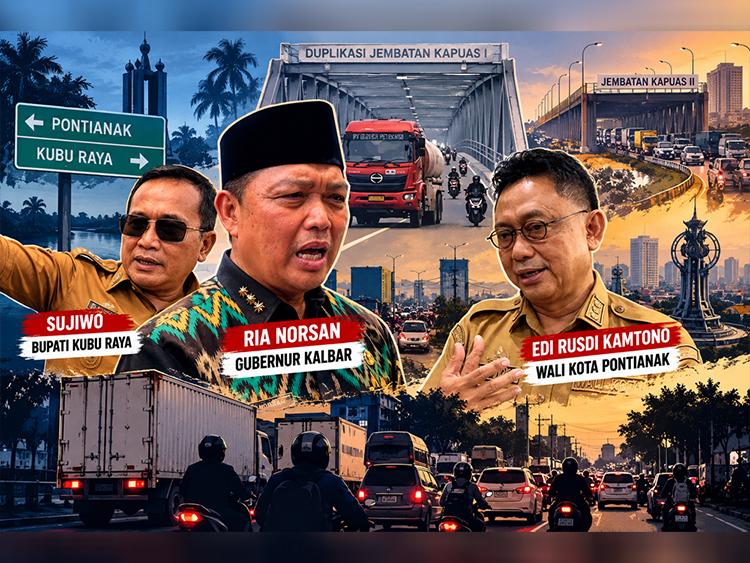 Ria Norsan Atasi Macet Kubu Raya atau Tambah Beban Pontianak?