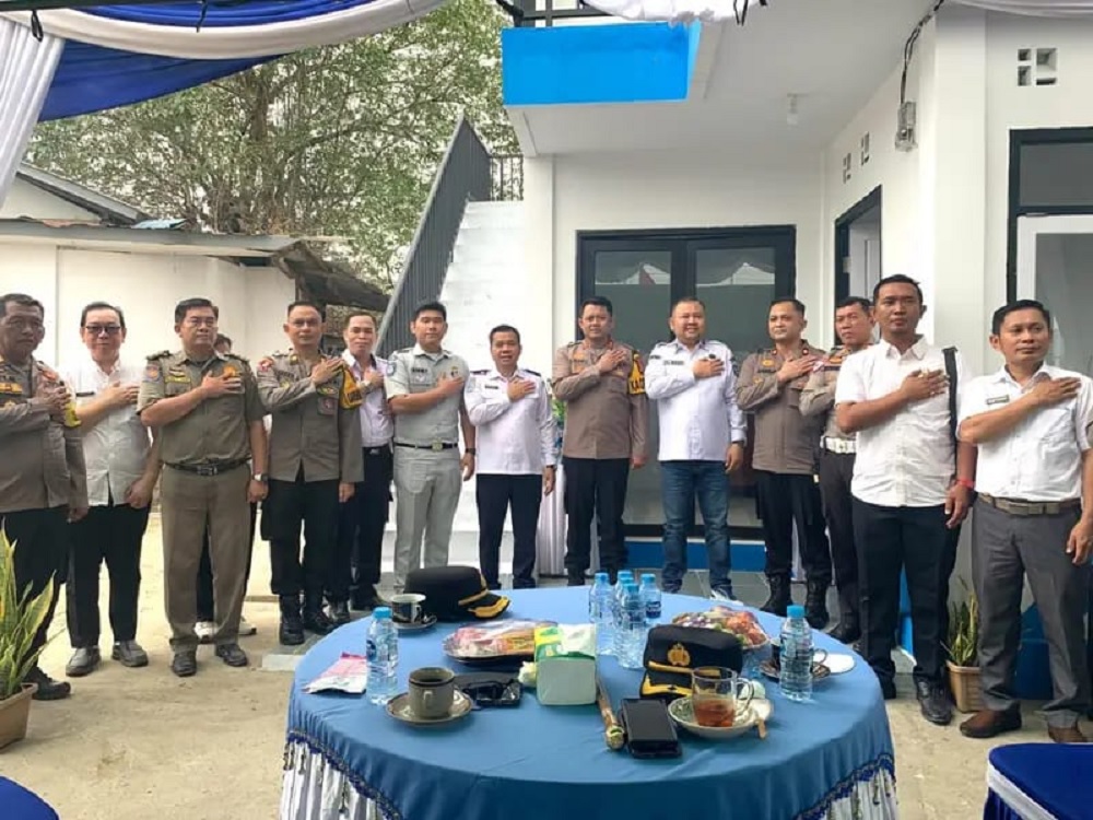 HUT ke-71 Lalu Lintas, Bupati Dadi Resmikan Pos Lantas Baru