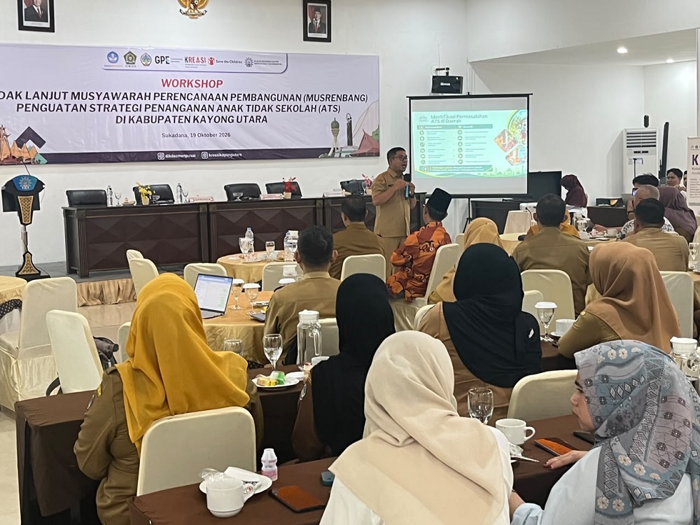 Disdik Kayong Utara Perkuat Strategi Penanganan Anak Tidak Sekolah