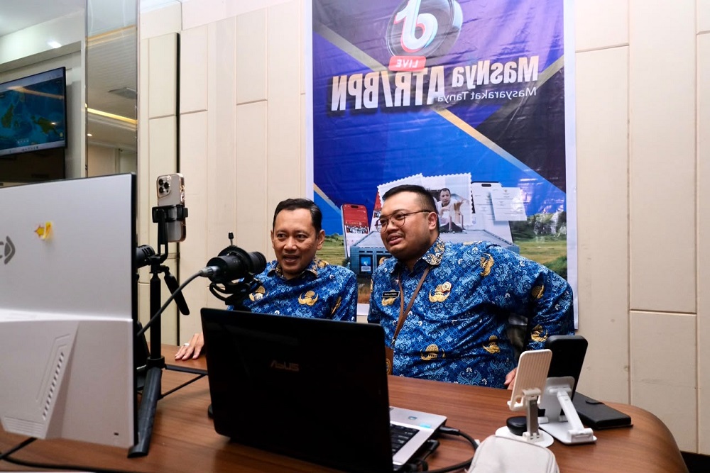 ATR/BPN Luncurkan MasNya, Warga Bisa Tanya Layanan Pertanahan Langsung lewat TikTok