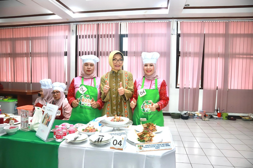 TP PKK Pontianak Raih Juara II Inovasi Menu B2SA Tingkat Kalbar