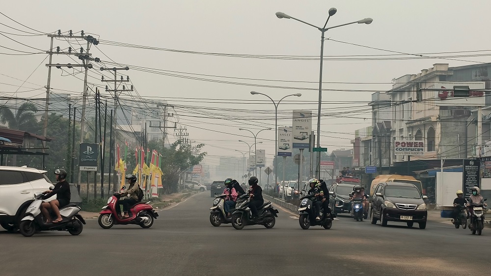 Kabut Asap Ketapang Ganggu Pembelajaran, Siswa Akui Sulit Memahami Materi Saat BDR