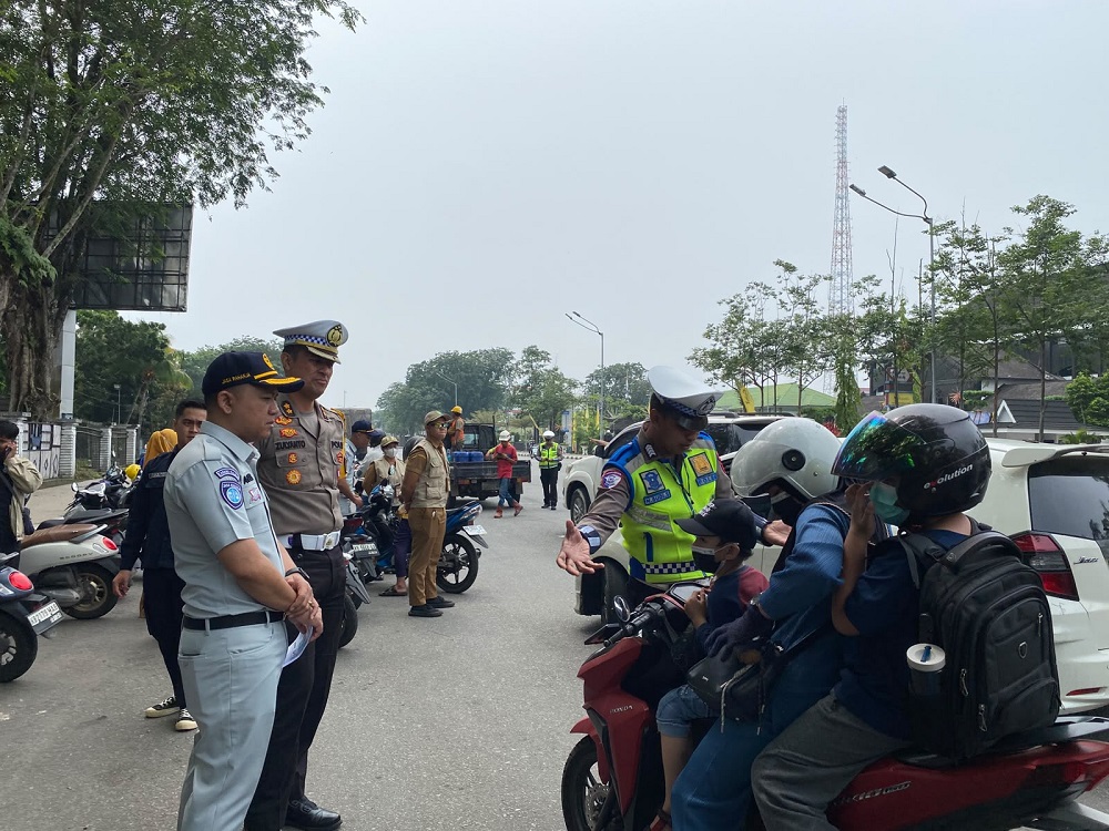 Polisi Imbau Pengendara Tak Putar Balik Saat Operasi Patuh Kapuas 2026