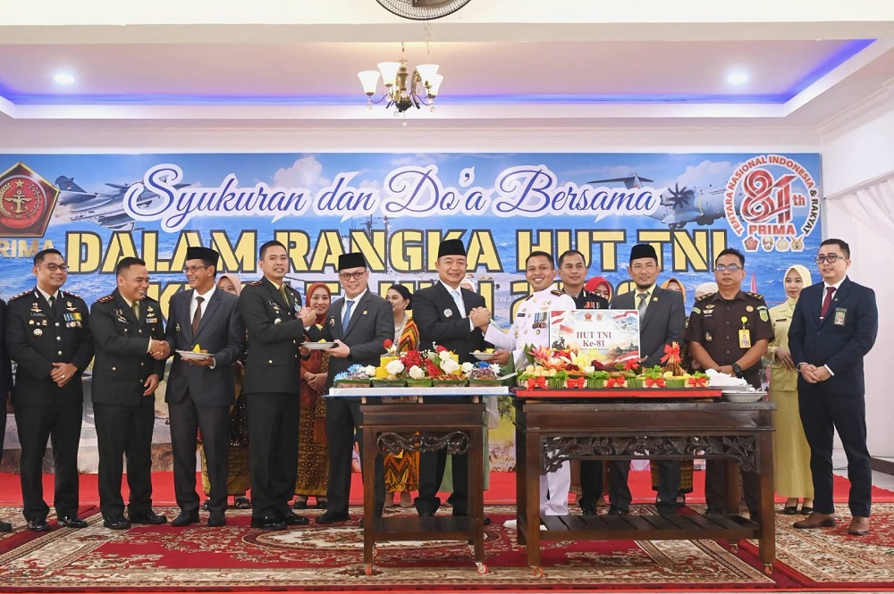 HUT ke-81 TNI, Bupati Ketapang Tekankan Sinergi Hadapi Karhutla