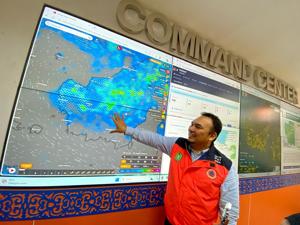 Kabut Asap Karhutla Kembali Selimuti Pontianak, Ini Penjelasan BPBD Kalbar