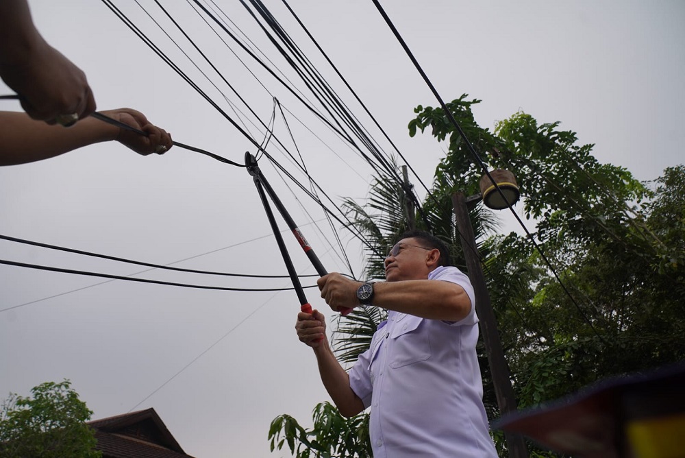Pemkot Pontianak Tertibkan Kabel Internet Semrawut, Tujuh ISP Diduga Belum Berizin